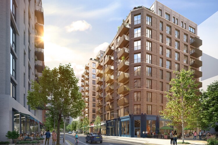 This block is set to be the first retirement complex within Brent Cross Town