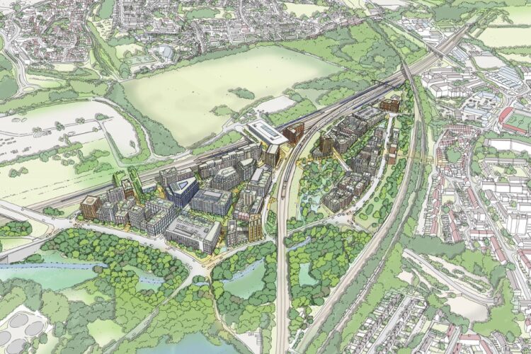 The plan for Ebbsfleet Central