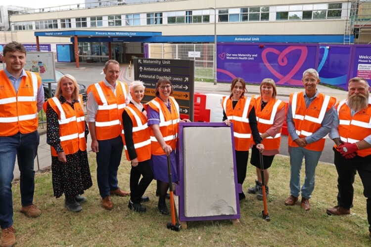 The ground breaking photocall