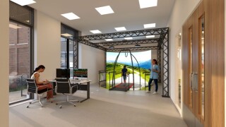 CGI of the gait and motion laboratory CGI of the gait and motion laboratory