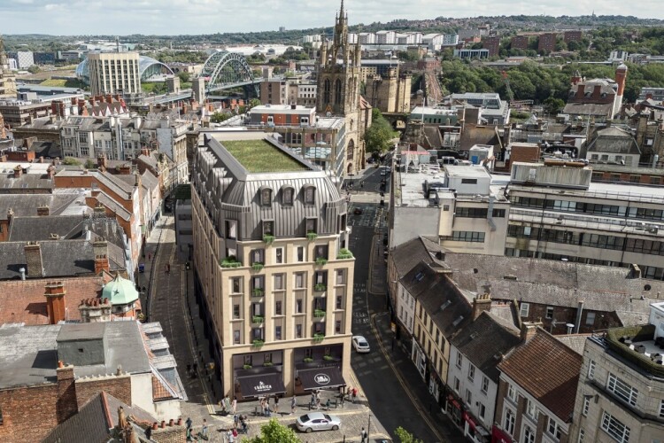 Xsite Architecture's revamp of 2 Cathedral Square by Newcastle's Bigg Market