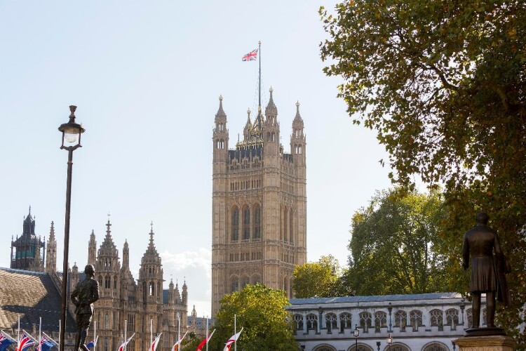 Victoria Tower as seen from Parliament Square [© House of Lords]