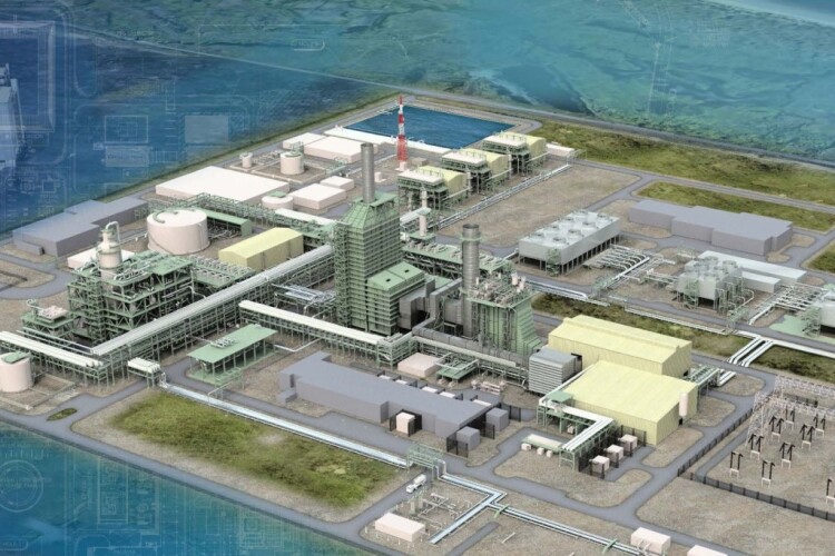 CGI of Net Zero Teesside Power 