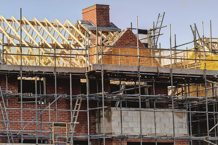 There was a small rise in house-building but this was offset by commercial and civil engineering sectors stuck in reverse
