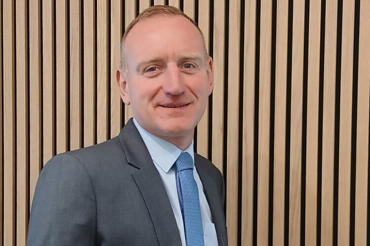 Gavin Hulme, new managing director of Eric Wright Civil Engineering