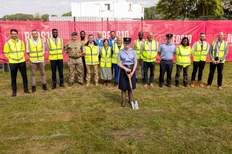 Breaking ground at RAF Cosford