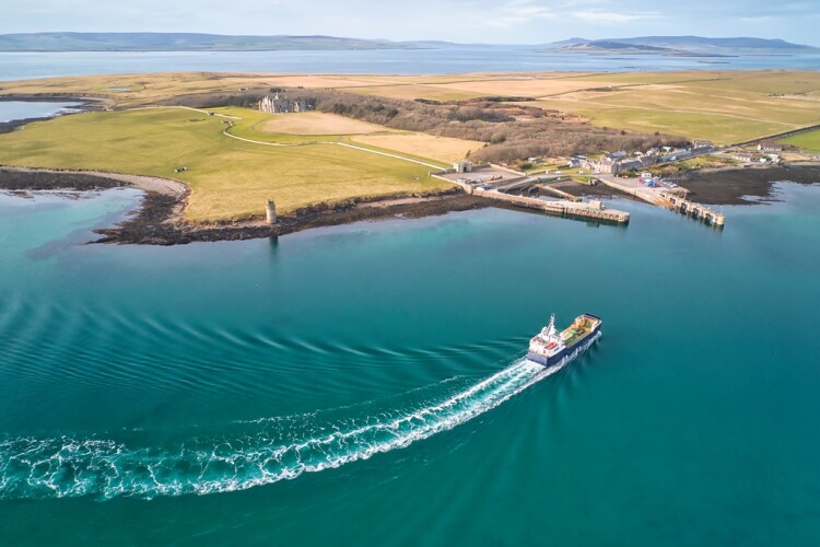 Shapinsay Ferry serving Orkney Islands [© Robbie Thomson]