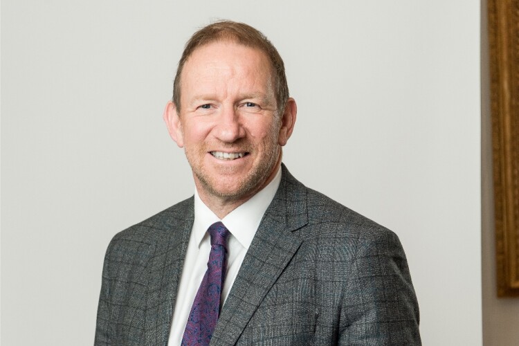 Barratt Redrow chief executive David Thomas 