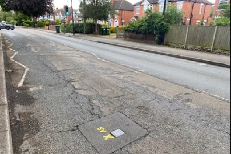 Broad Lane in Coventry, scene of one of the trials