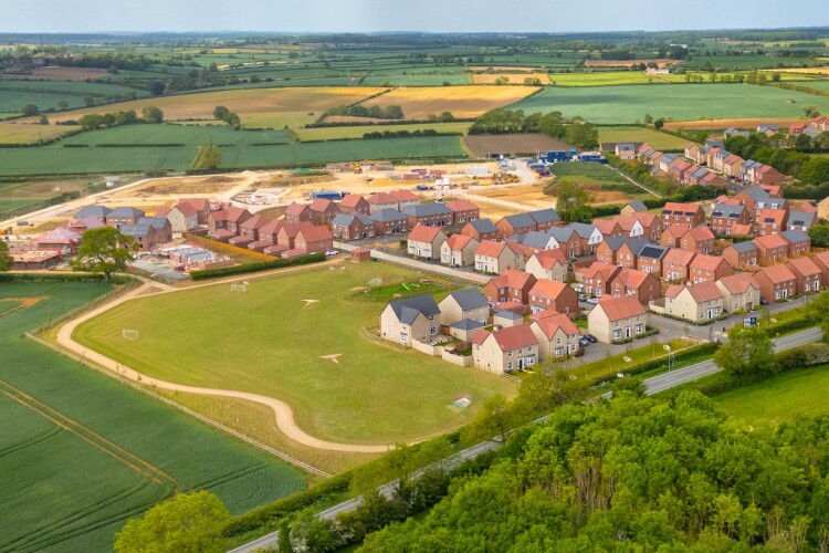The Pastures Place development in Corby Glen, Grantham