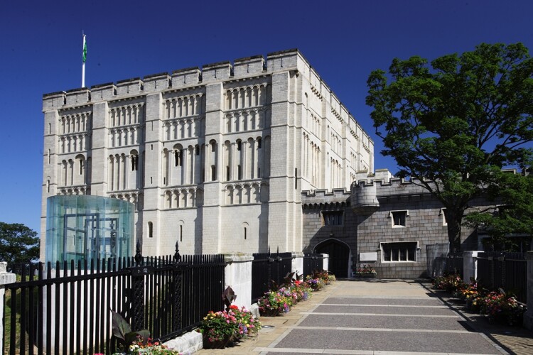 Norwich Castle entrance [© Norfolk Museums Service]
