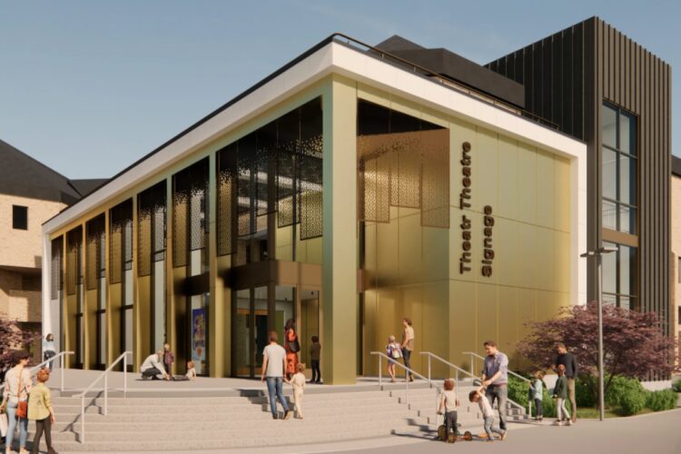 CGI of how the Princess Royal Theatre should look on completion