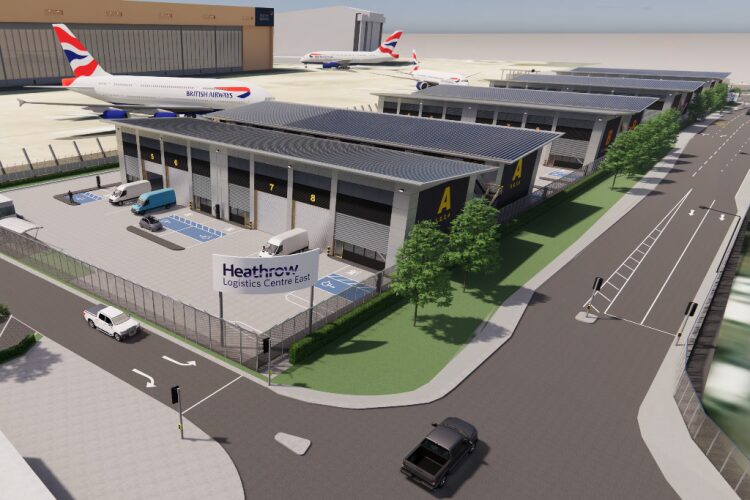 CGI of the redeveloped Heathrow Eastern Business Park