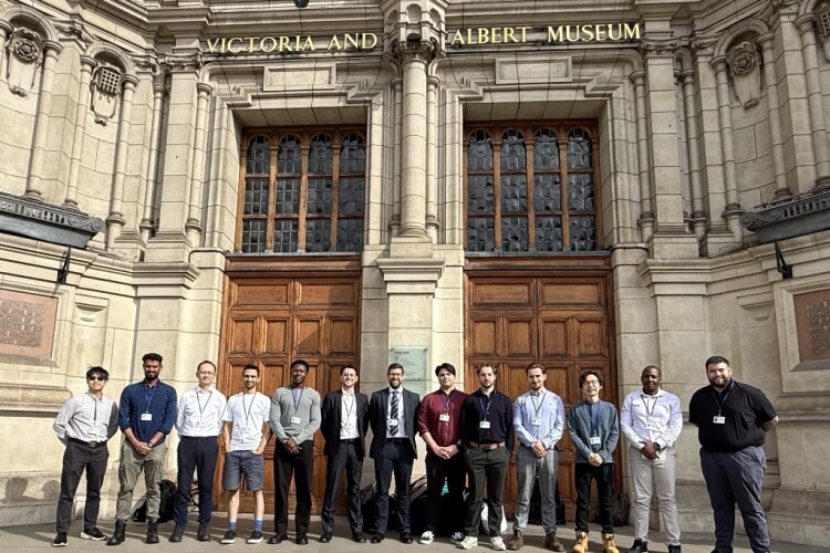 The Pick Everard team at the Victoria & Albert Museum in South Kensington