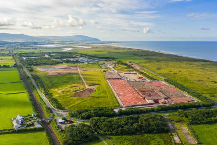 The low-level waste repository site near Drigg 