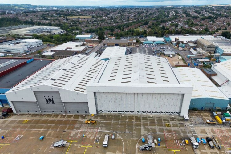 Hangars once operated by Monarch are being brought back into use for EasyJet