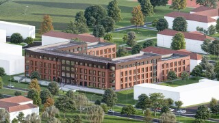 CGI rendering of the new accommodation block [© Reds10] 