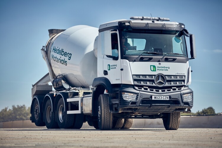  Heidelberg Materials operates two concrete mixers out of Abergele