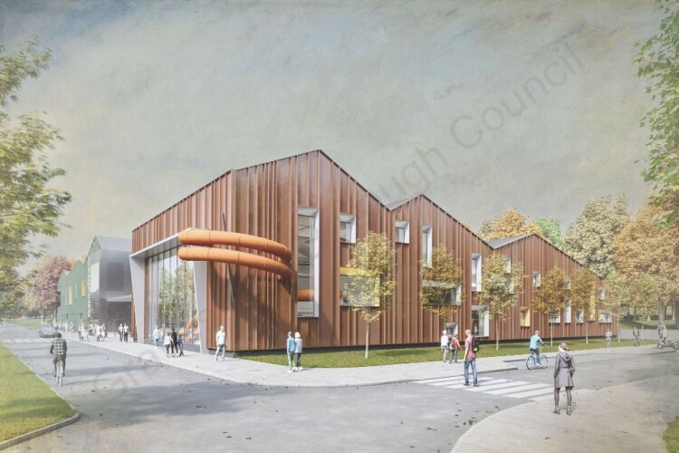 What the new Cascades Leisure Centre is exepcted to look like