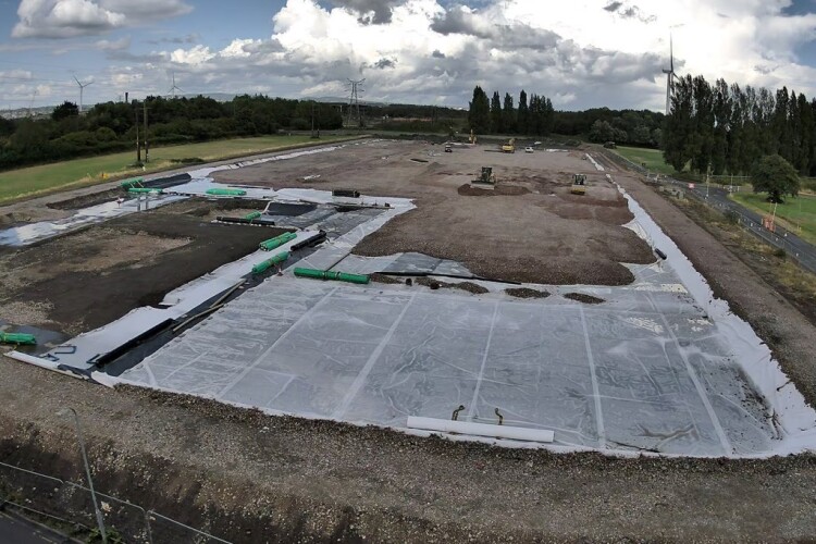 Site preparation work has started for Afon Wysg 1