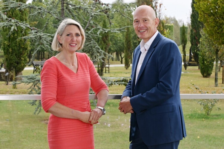 Eleanor Deeley (left) and Andrew Bridge