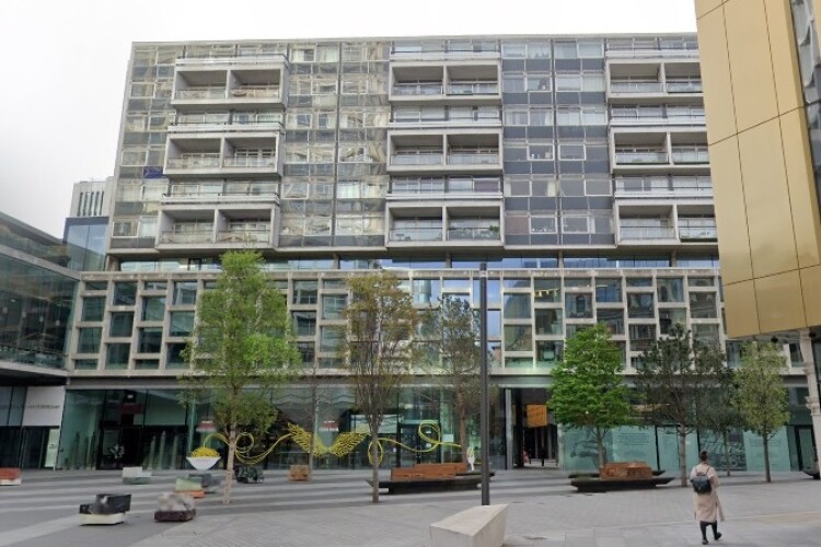 Centre Point House, part of the Centre Point estate on London's Tottenham Court Road [image: Google Street View]