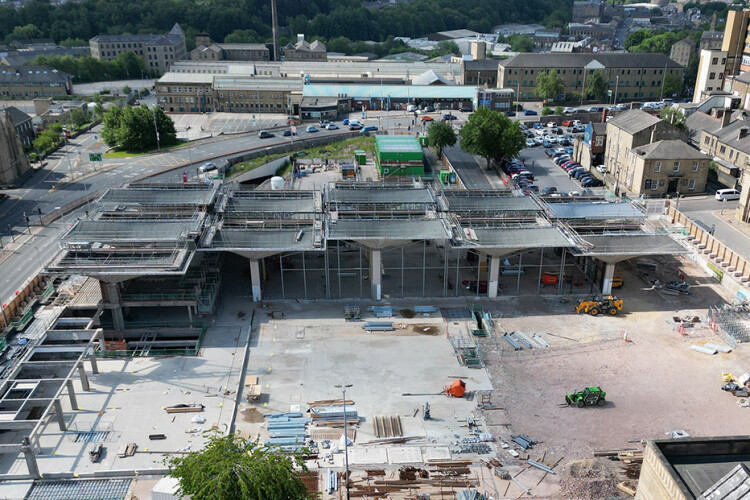 The Queensgate Market building is the centrepiece of Kirklees Council’s “Our Cultural Heart” regeneration scheme