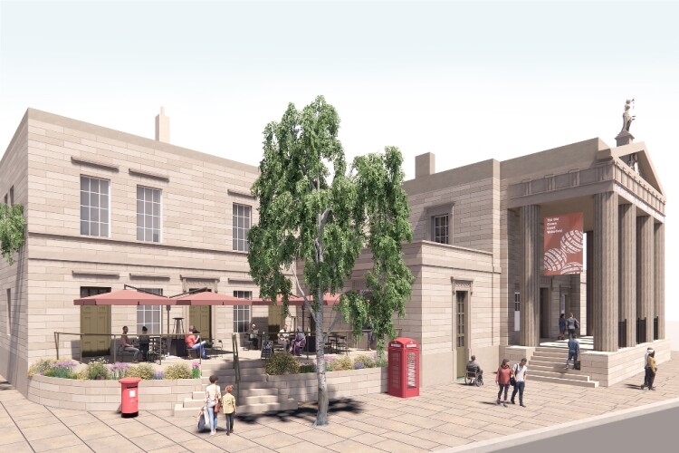 CGI of the converted Wakefield Crown Court [Image: Group Ginger]