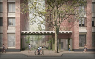 CGI of the Hackney Wick PBSA CGI of the Hackney Wick PBSA
