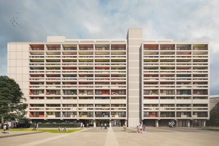 The vision of Linksview House on completion