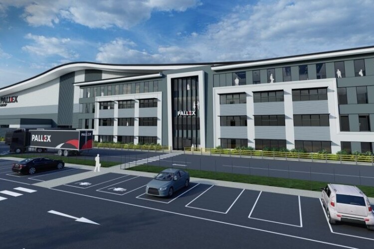 CGI of the approved development