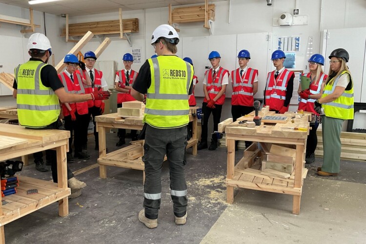 Year 10 engineering students visit Reds10 