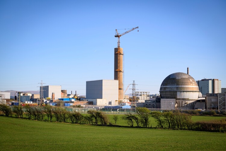 The Sellafield nuclear power plant site in Cumbria
