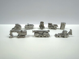 Construction Edition collectable Monopoly tokens Construction Edition collectable Monopoly tokens