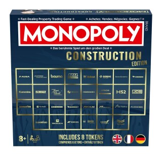 Monopoly Construction Edition trilingual Monopoly Construction Edition trilingual