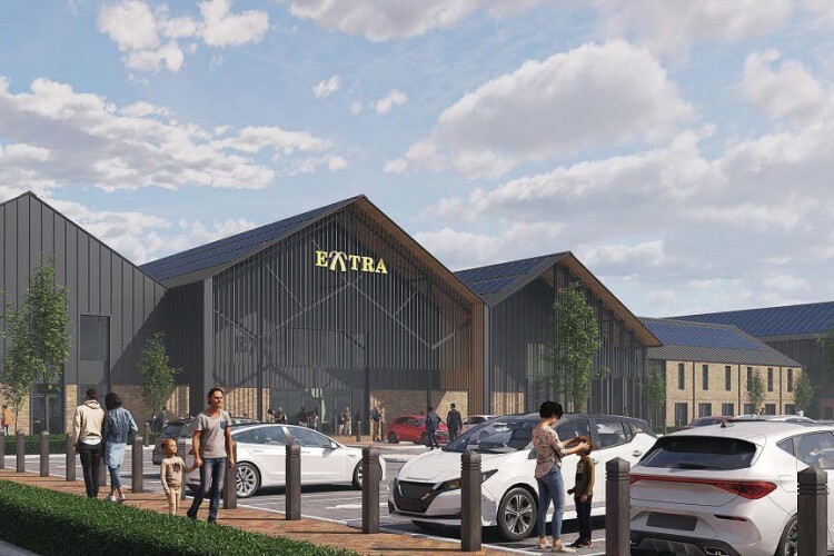 CGI of the planned Warrington services