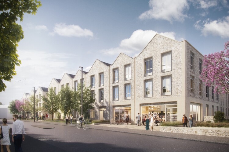 Allford Hall Monaghan Morris designs for the former Hartwells Garage site 
