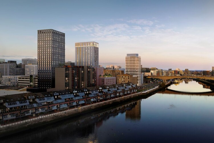 Downing is planning to add three more blocks to Anderston Quay,