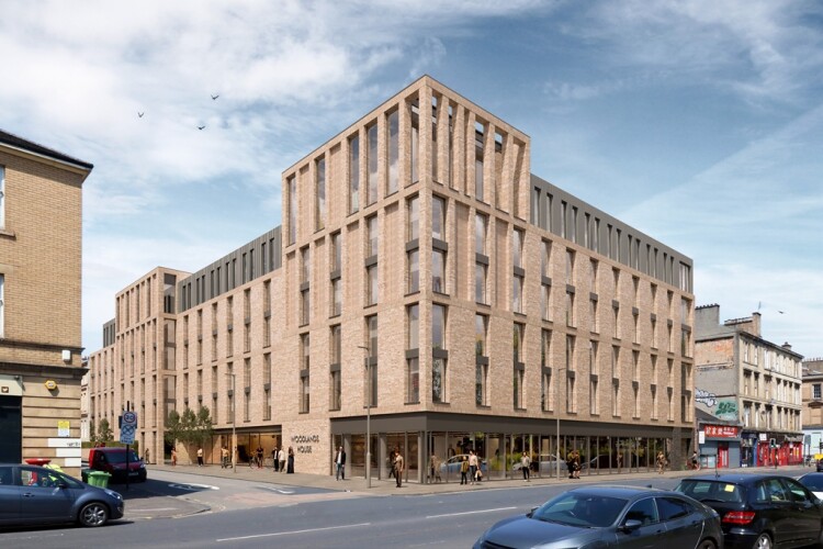 The PBSA planned for St George&rsquo;s Road, Glasgow [Images from Alumno]